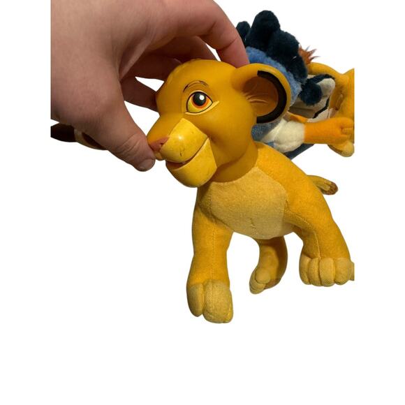 Disney Applause The Lion King Stuffed Plushes PVC Head Lot Of 6 - Picture 6 of 16